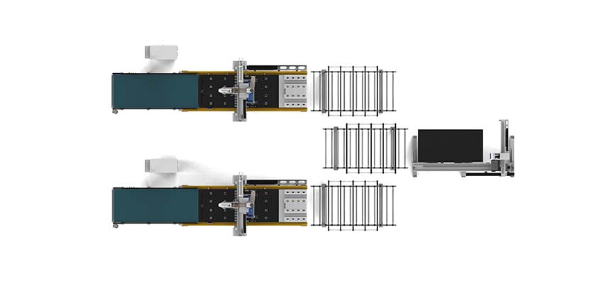一拖二開料機(jī)連線 一拖二開料機(jī)連線